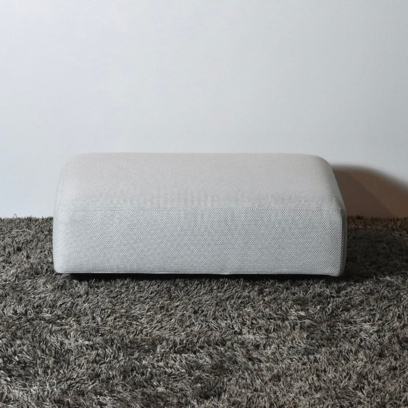 マスターウォール■コンポジット　オットマン　アームレスト付き 　レザー　キャメル MASTERWAL COMPOSIT OTTOMAN / マスターウォール コンポジット