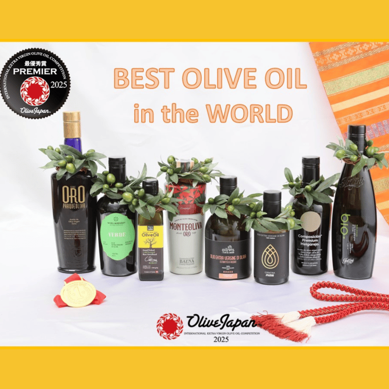 Olive Japan2025 受賞オリーブオイルセット（セット数限定、新油発売