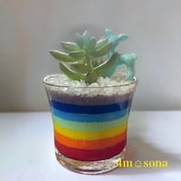 レインボーサンドアート②