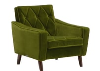 Kチェア1シーター モケットグリーン | M's APARTMENT