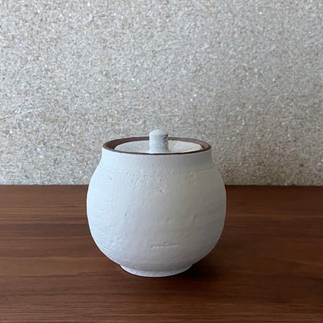 松代焼 塩壺 松代焼 塩壺 古美術 観宝堂 - 壺屋焼塩壺 | 古美術品
