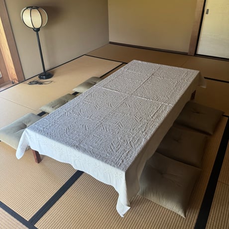 カットワークキルト 厚地 一点もの | インドの布 手仕事