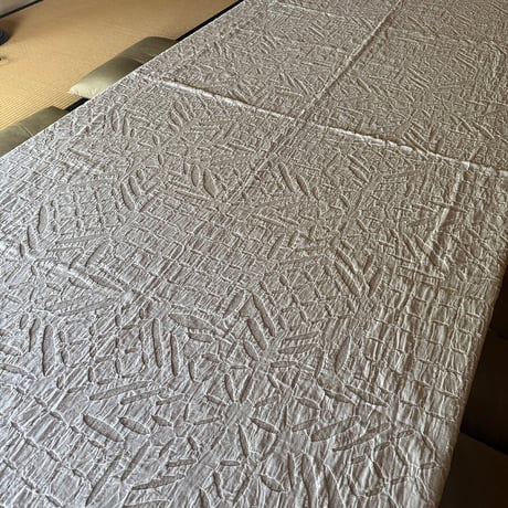 カットワークキルト 厚地 一点もの | インドの布 手仕事