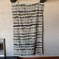 NDOMO手描き泥染めブランケット | アフリカの布