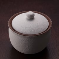 塩壺 白 大 | 信楽焼