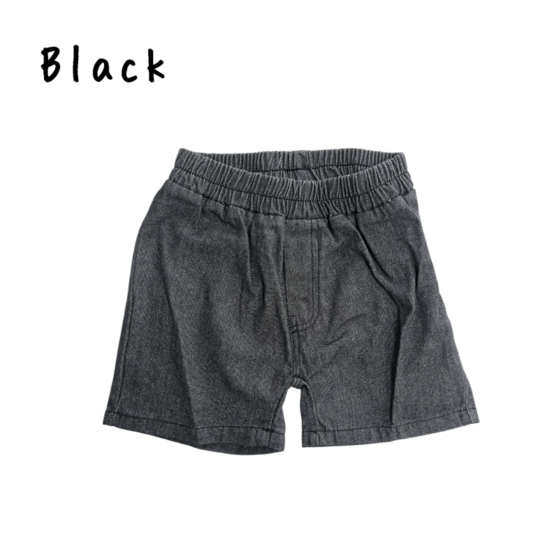Birth Of  Child ブラック ショートパンツ 3colors ベビーショートパンツ | AGUICHANT