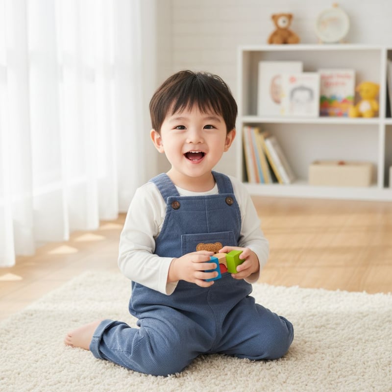 Lynch HeavyGaugeベビーゲージ　オーバーオール サイズ3 ベビーオーバーオール | AGUICHANT