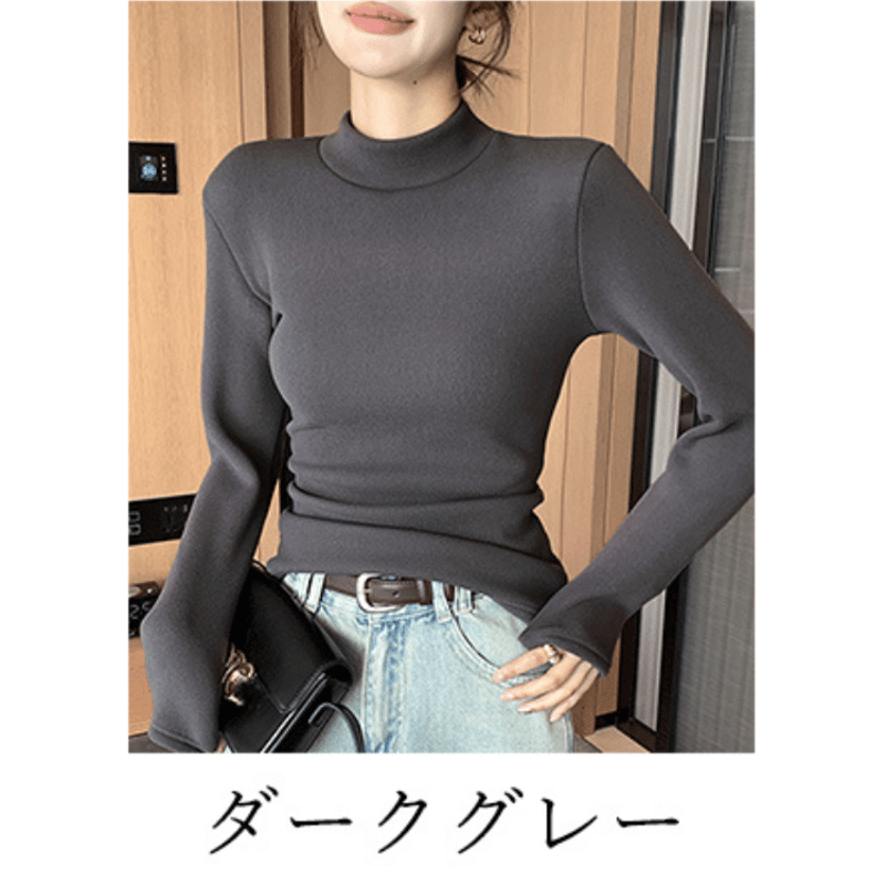 カットソー あったかインナー 裏起毛 | AGUICHANT