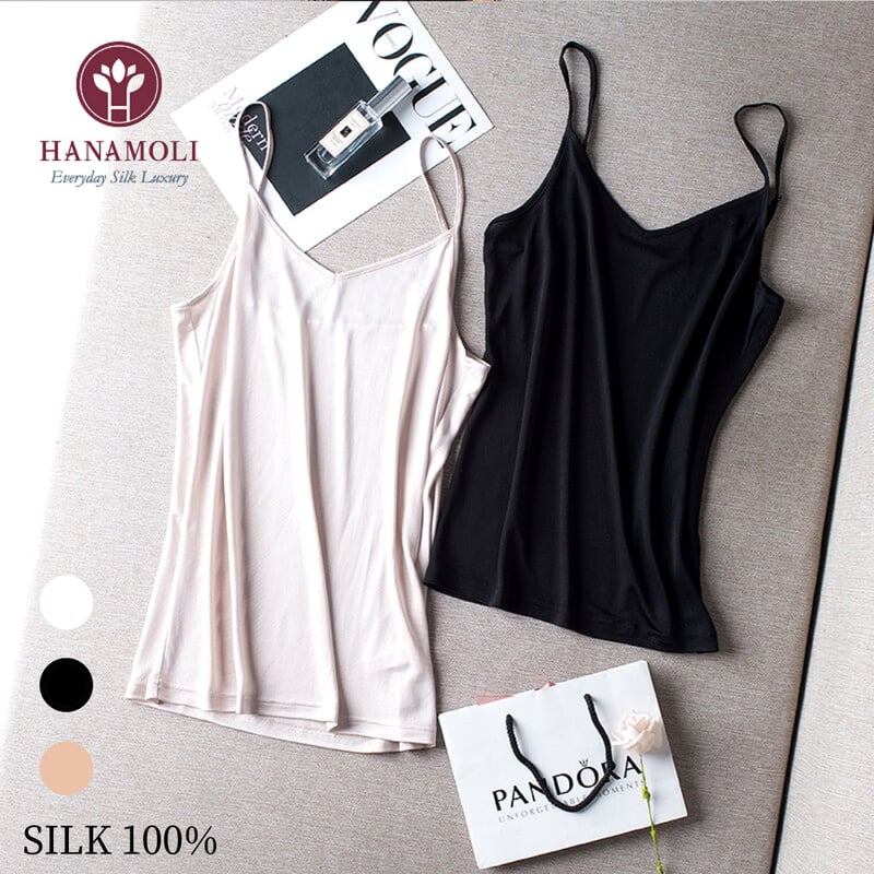 シルクキャミソール アジャスター付 | AGUICHANT