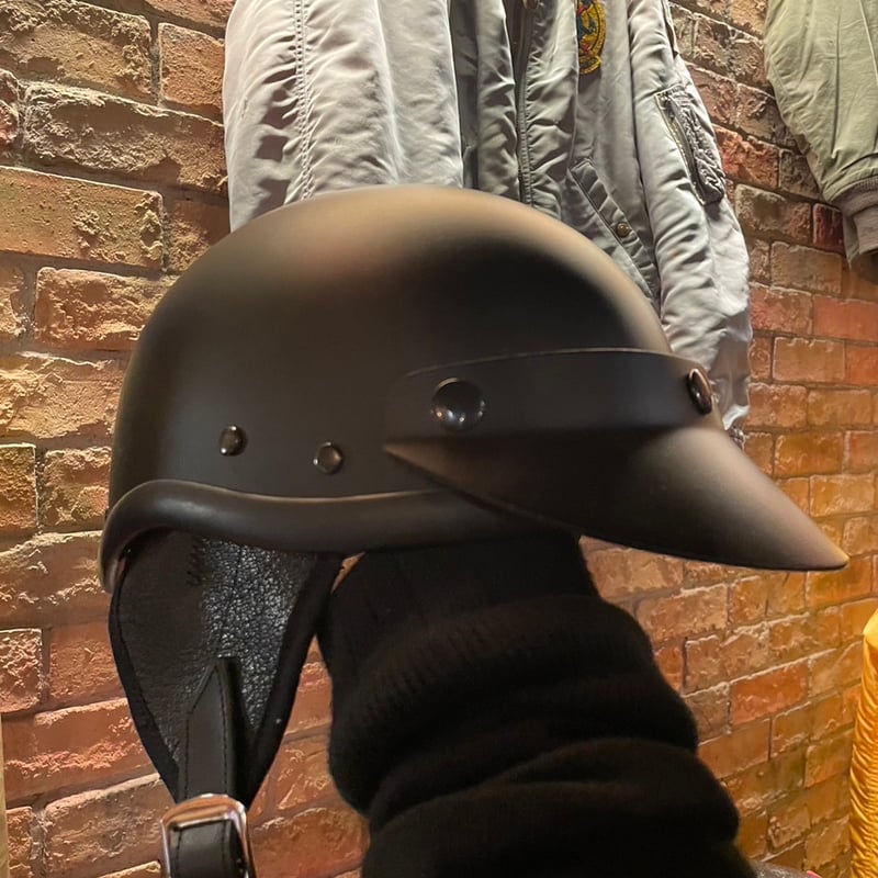 RIOTT VINTAGE HELMET × KINGS マットブラック / M Matte Black Sサイズ | Riott Vintage