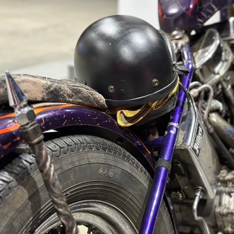RIOTT VINTAGE HELMET × KINGS マットブラック / M Matte Black Mサイズ | Riott Vintage