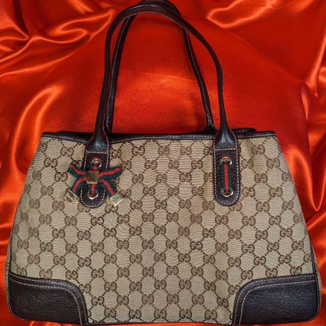 【美品】GGスプリーム　シェリー　トート　ボストン　012396211 美品】GGスプリームシェリートートボストン012396211