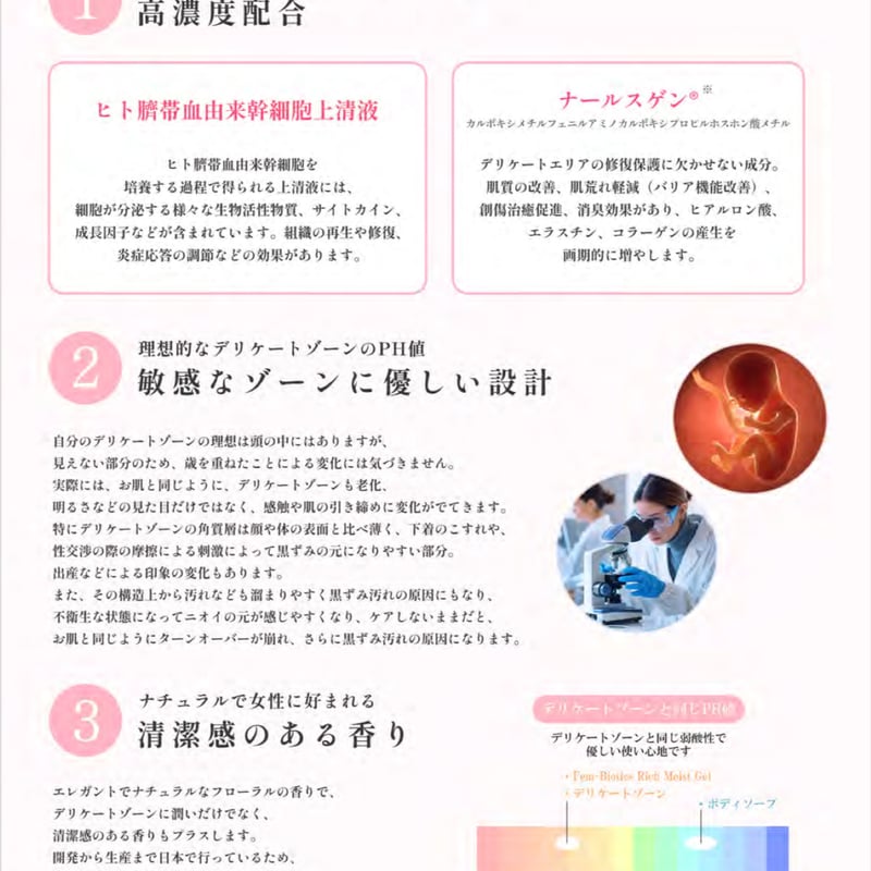フェムバイオティクスリッチモイストジェル | N.shiro