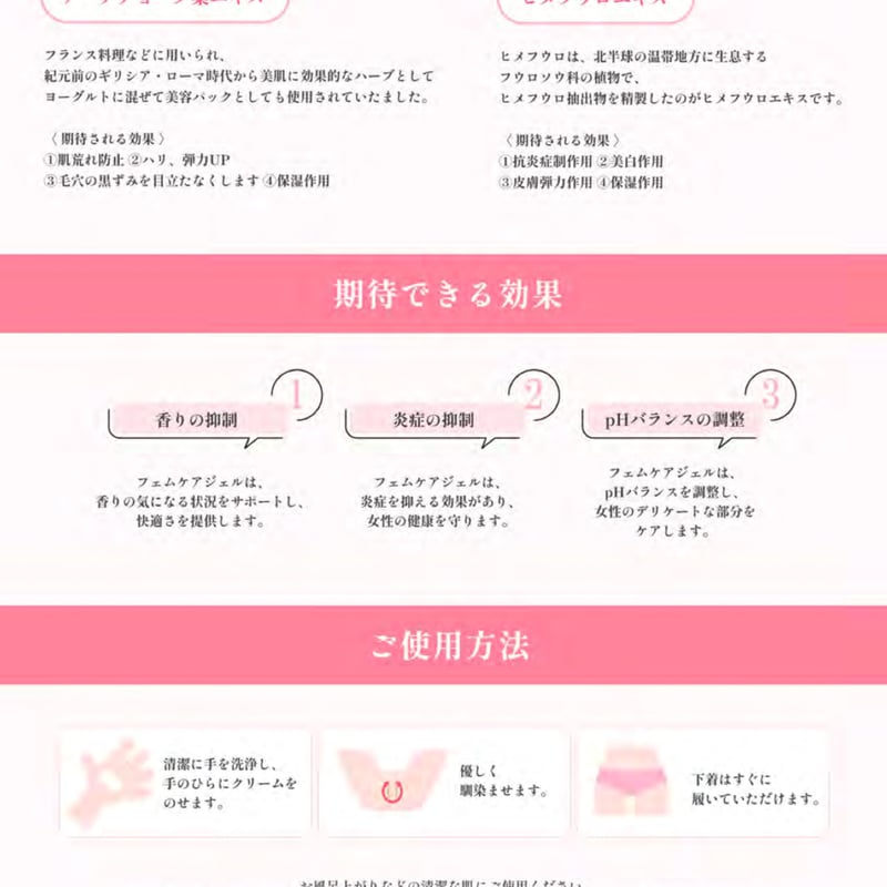 フェムバイオティクスリッチモイストジェル | N.shiro