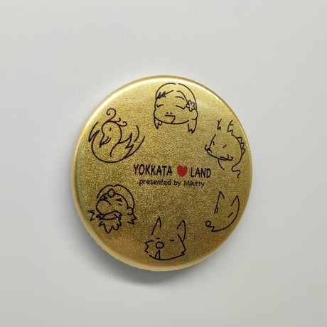 よかったアイランド開運缶ミラー