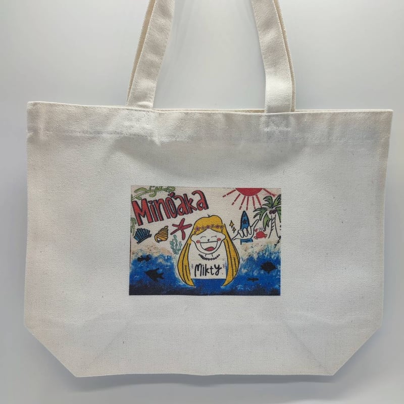 milet イラスト トートバッグ ミキティトートバッグ（イラスト小） | かみさまのおみせ