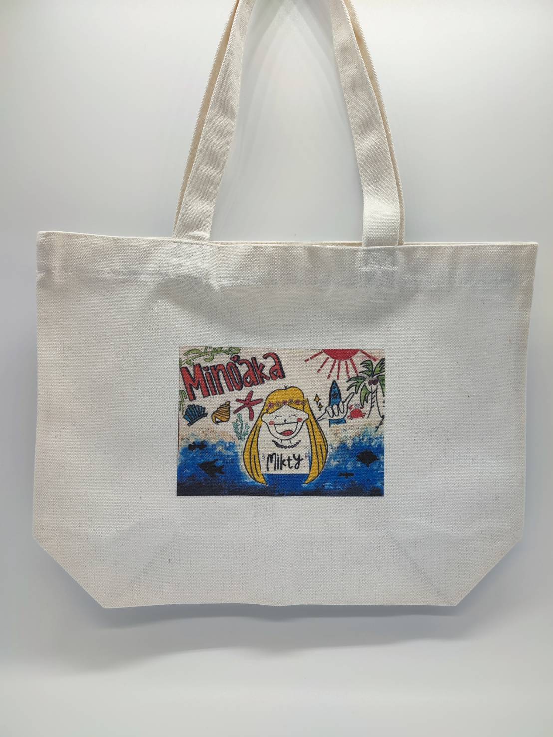 ミキティトートバッグ（イラスト小） | かみさまのおみせ