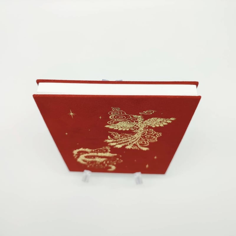 ミキティオリジナル開運御朱印帳【赤】 | かみさまのおみせ