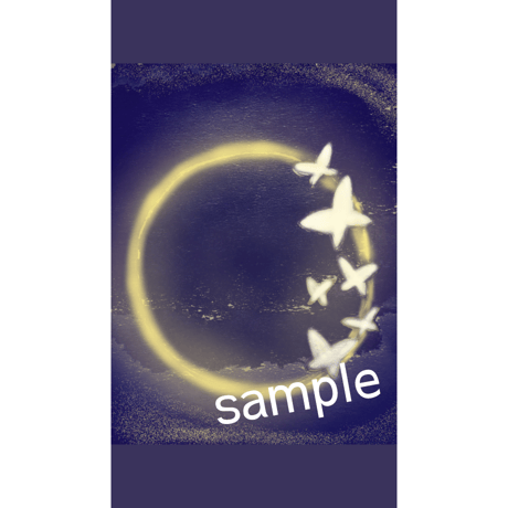 【蝶と月】潜在意識の開放と覚醒を促します🌙自己需要/自分に戻る