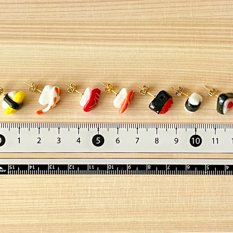 選べるお寿司スタッドピアス🍣 ※1ペア | 築地1935