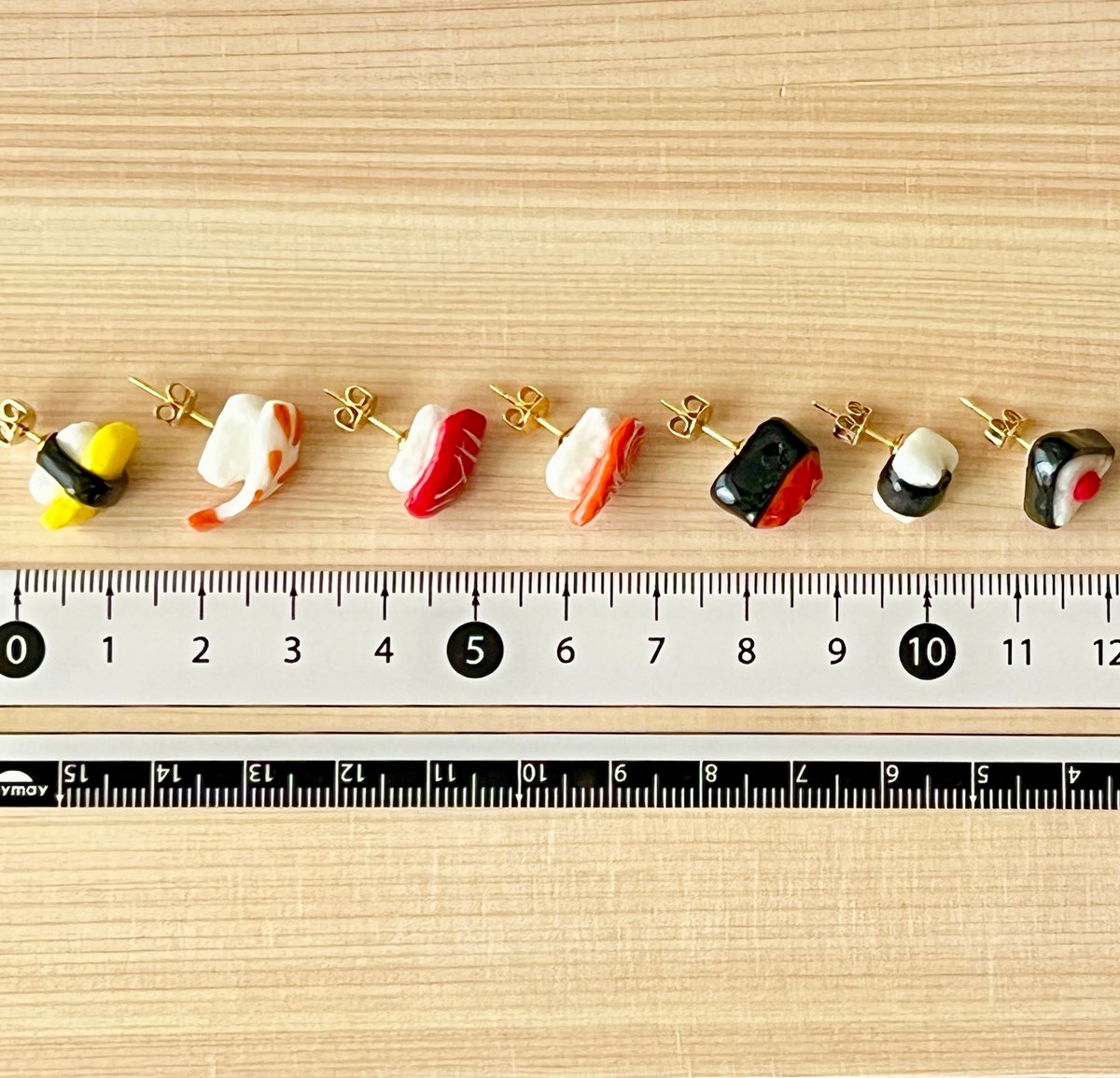 選べるお寿司スタッドピアス🍣 ※1ペア | 築地1935