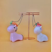 ふんわりツヤツヤキーホルダー