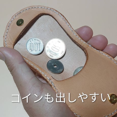 ハンドメイド　馬コインケース