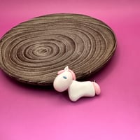 ハクちゃんのブローチ