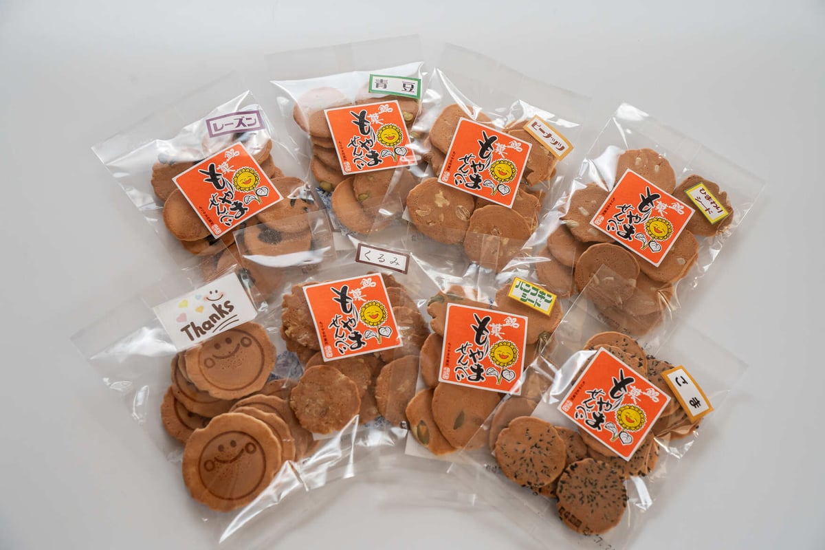 もりやませんべいセット 8種各2袋16袋入り | 白蓮