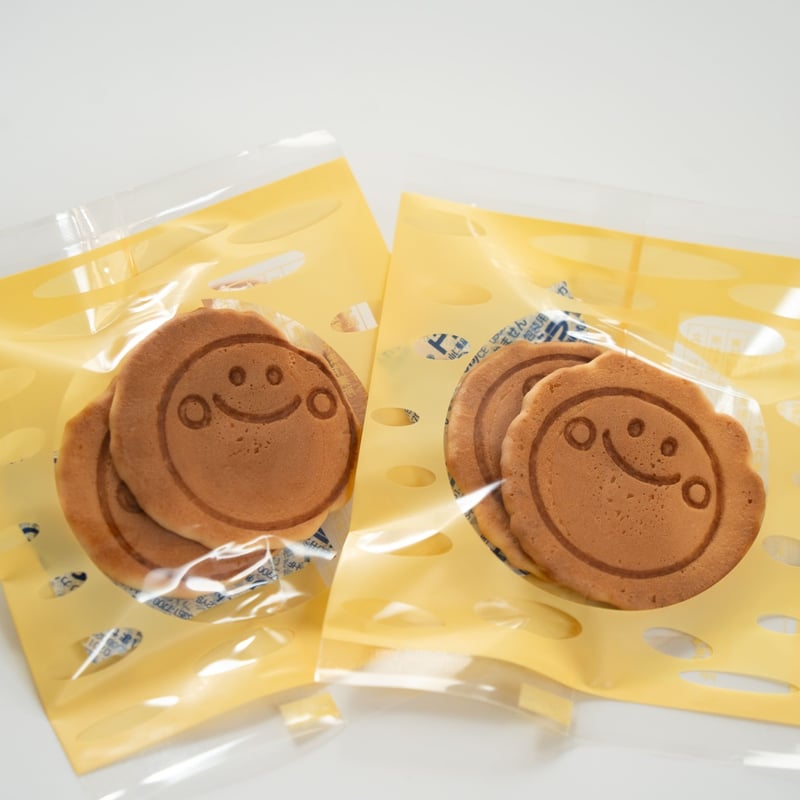 ニコちゃんクッキー ニコちゃんせんべい2枚入り 50袋1セット | 白蓮