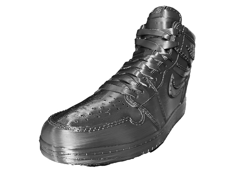 黒ハート AJ1 SHINY BLACK L | HAFA SOLE