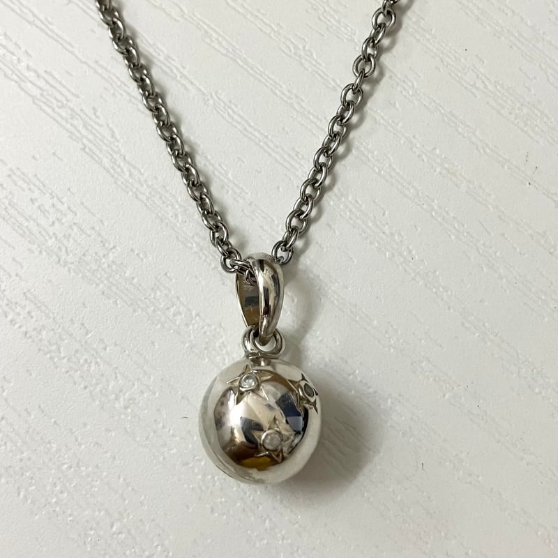 ペンダントトップ シルバー925 丸 星 560101000074-106 | happine 