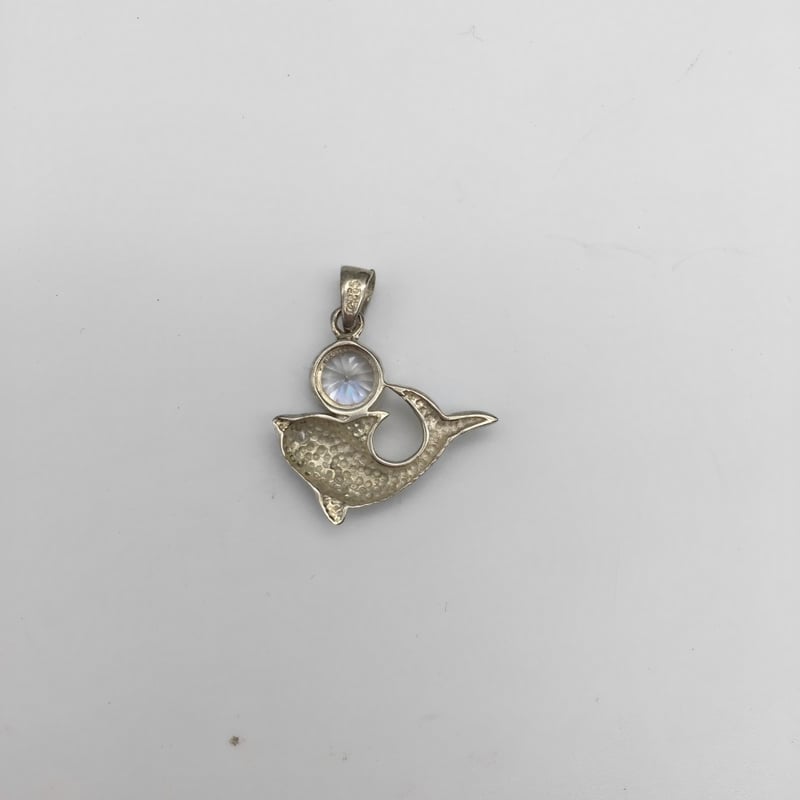 シルバー アクセサリー ペンダントトップ イルカ 500101000208-9 | happine