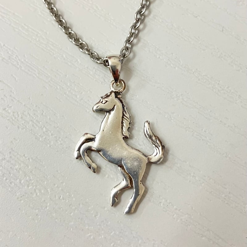 ペンダントトップ シルバー925 馬 500101000254-47 | happine