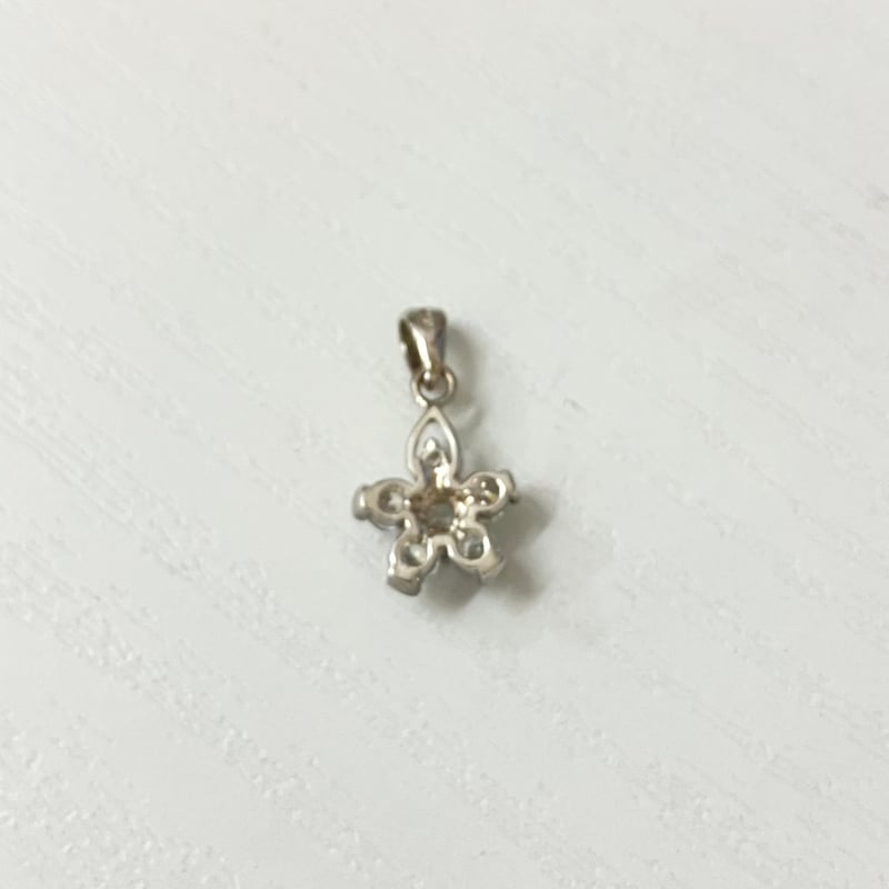 ペンダントトップ シルバー925 花 500101000254-45 | happine