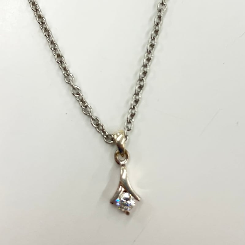 ペンダントトップ シルバー925 ひし形ストーン付き 569101000095-73