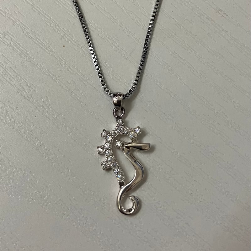 ペンダントトップ シルバー925 タツノオトシゴ500101000208-13 | happine
