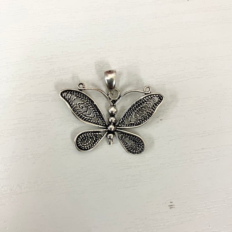ペンダントトップ シルバー925 蝶々 569101000095-58 | happine
