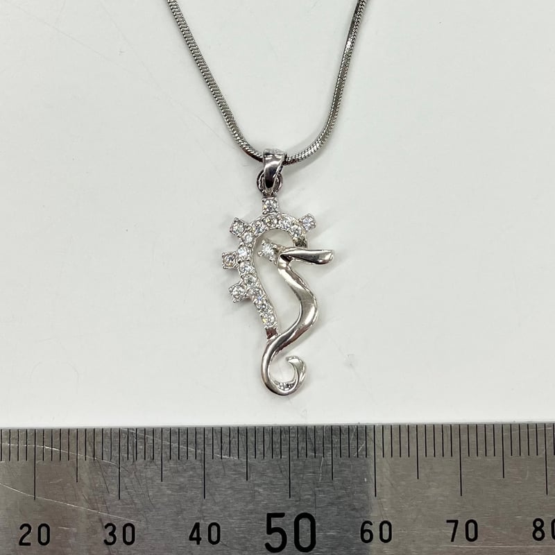 ペンダントトップ シルバー925 タツノオトシゴ500101000208-13 | happine