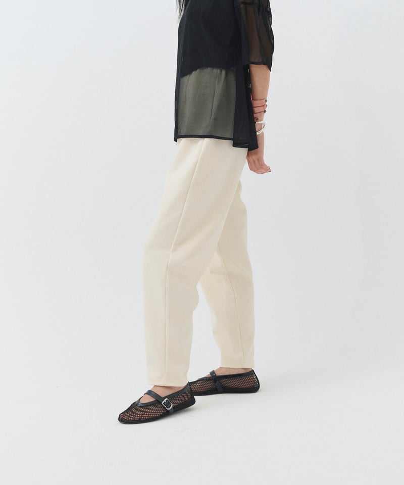 CLORE＋クロレ　フワモチパンツ　エクリュ Fuwamochi Pants 【écru】 | CLORE+
