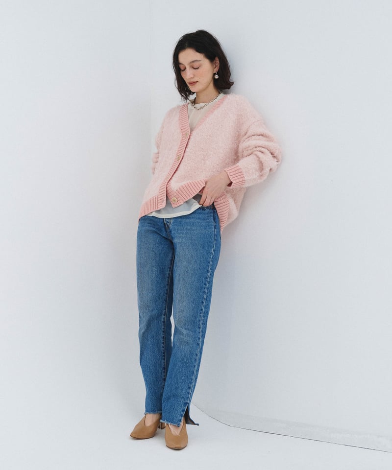 トップス CLORE+ Moke Cardigan Moke Cardigan（Pink） | CLORE+