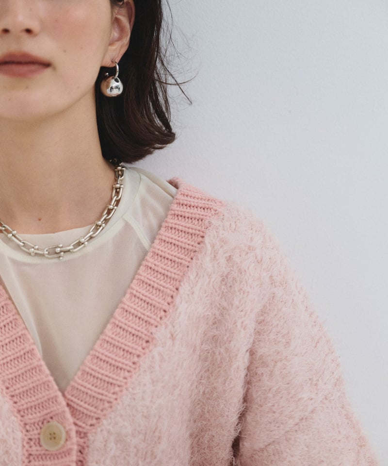 Moke Cardigan（Pink） | CLORE+
