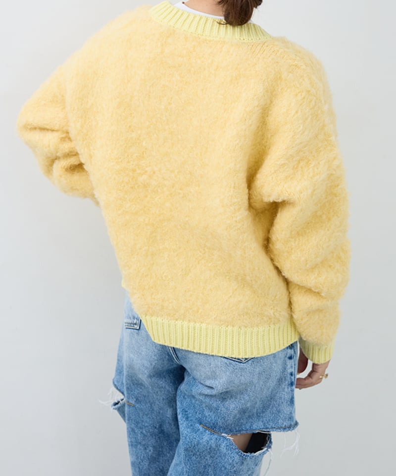 Moke Cardigan（Yellow） | CLORE+