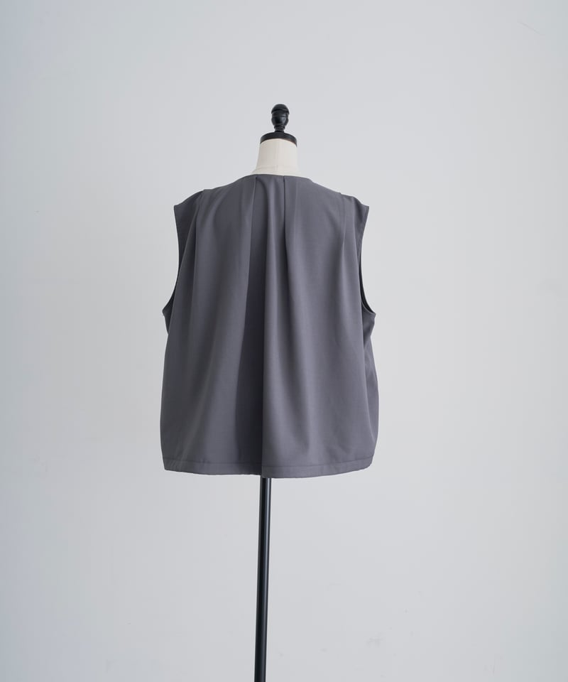 CLORE＋　Mode Barrel Gilet【Gray】 CLORE＋ Mode Barrel Gilet【Gray】 Mode Barrel Gilet【Gray