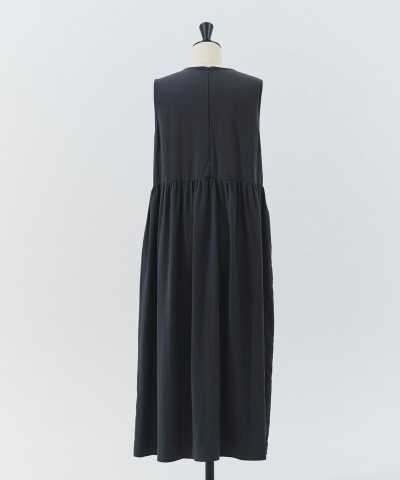 Andequal collar design puffy onepiece 黒 collar design puffy onepiece – andequal
