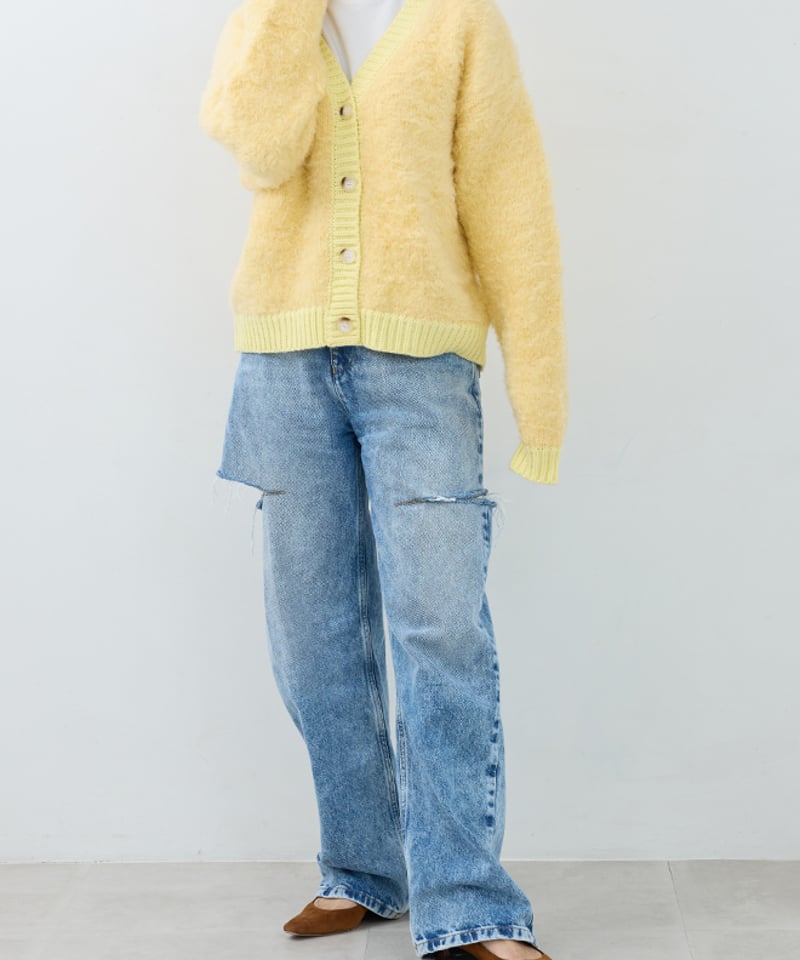 Moke Cardigan（Yellow） | CLORE+