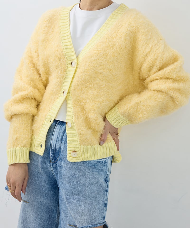 Moke Cardigan（Yellow） | CLORE+