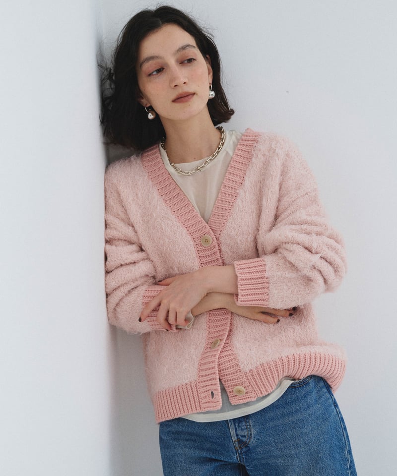 Moke Cardigan（Pink） | CLORE+