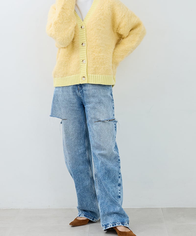 Moke Cardigan（Yellow） | CLORE+