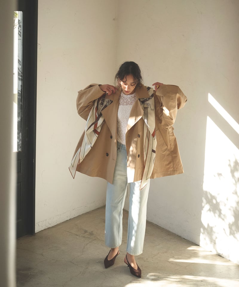 再販】Cross over Trench | CLORE+